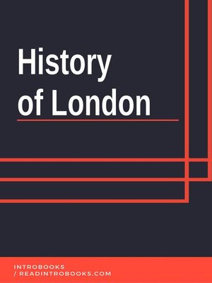 cover image of History of London